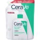 Cerave Gel Limpiador Espumoso Recarga Gel limpiador espumoso hidratante y calmante elimina exceso de grasa y suciedad con ácido hialurónico 473 ml