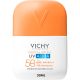 Vichy Capital Soleil Uv Aqua Hydrating Invisible Fluid Spf 50 Fluido solar facial hidatante sin color resistente al agua y a la sudor controla la grasa hasta 12 horas 50 ml