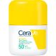 Cerave Invisible Dry Touch Fluid Sunscreen Spf 50+ Fluido solar facial hidratante de textura ligera ofrece un control de grasa y brillo durante 12 horas 50 ml