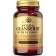 Solgar Natural Cranberry With Vitamin C Complemento Alimenticio Complemento alimenticio natural protege del daño oxidativo y mantiene el funcionamiento normal del sistema inmunitario 60 uds