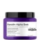 L'Oreal Professionnel Keratin Alpha Sleek Masque Professionnel Mascarilla capilar antiencrespamiento suaviza y refuerza la queratina del cabello ofreciendo brillo hasta 2 semanas