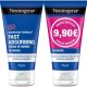 Neutrogena Rápida Absorción Textura Ligera Crema De Manos Duplo Crema de manos de rápida absorción y no grasa hidrata intensamente 2x75 ml