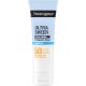 Neutrogena Ultra Sheer Hidratante Crema Invisible Spf 50 Protector solar facial muy resistente al agua de textura ligera hidrata intensamente hasta 24 horas 50 ml