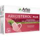 Arkopharma Arkosterol Plus Complemento Alimenticio Complemento alimenticio tratamiento para el colesterol y la salud cardiovascular 30 uds