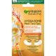 Garnier Skin Active Mask Tissu Ojos Anti-Fatiga Mascarilla para ojos reductora de ojeras con extracto de naranja y ácido hialurónico 2 uds