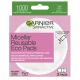 Garnier Skin Active Micellar Reusable Eco Pads Discos de microfibra desmaquillantes reutilizables 3 uds