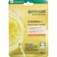 Garnier Skin Active Vitamina C Tissue Mask Mascarilla hidratante e iluminadora piel más lisa con ácido hialurónico
