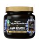 Original Remedies Hair Remedy Carbón Magnético Mascarilla Hidratación Mascarilla sin siliconas hidrata y desenreda profundamente hasta 72 horas para raíces grasas y puntas secas 340 ml