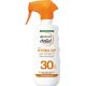 Delial Hydra 24h Protect Spray Protector Rostro Y Cuerpo Spf 30 Leche solar resistente al agua de rápida absorción piel protegida hidratada y suave 270 ml