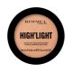 Rimmel London High'Light Buttery-Soft Highlighting Powder Polvos iluminadores reflejos ligeros y radiantes durante todo el día