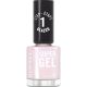 Rimmel London Super Gel Step 1 Glazed Esmalte de uñas ofrece hasta 14 días de color y brillo en gel sin necesidad de lámpara