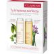 Clarins My Cleansing Essentials Piel Normal-Seca Estuche Set limpiador facial ofrece una rutina completa especialmente creada para purificar e iluminar la piel