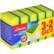 Vileda Estropajo Tip Top Formato Especial Estropajo de fibra elimina eficazmente la suciedad de todo tipo de superficies 3 uds