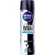 Nivea Men Black & White Invisible Active Desodorante Spray Desodorante antitranspirable invisible y antibacterias ofrece hasta 48 horas de duración 200 ml