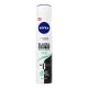Nivea Black & White Invisible Active Desdorante Spray Desodorante invisible antitranspirable protege contras las manchas blancas y sudor hasta 48 horas 200 ml