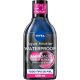 Nivea Aminoacid Complex Agua Micelar Waterproof Agua micelar bifásica cuida tus pestañas limpia y elimina maquillaje impurezas y suciedad profundamente 400 ml