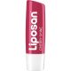 Liposan Cherry Shine Bálsamo Labial Bálsamo labial hidrata intensamente 24 horas ofreciendo sutil brillo rojo con delicioso aroma a cereza