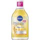 Nivea Skin Glow +5% Serum Agua Micelar Agua micelar desmaquillante bifásica con sérum skin glow resistente al agua 400 ml