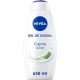 Nivea Creme Aloe Gel De Ducha Gel de ducha enriquecido con aceites naturales ofrece hidratación y suavidad con aroma relajante 650 ml