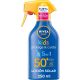 Nivea Sun Kids Protege & Cuida Loción Solar 5en1 Spf 50+ Spray solar infantil corporal muy resistente al agua protege eficazmente sin complicaciones 250 ml