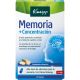 Kneipp Memoria+Concentración Complemento Alimenticio Complemento alimenticio contribuye al rendimiento cognitivo 30 uds