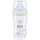 Nuk Biberón Arcoíris Perfect Match +3m Silicona Biberón fácil de desmontar con tetina suave y elástica para un buen agarre 260 ml