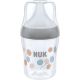 Nuk Biberón Aldogón Perfect Match +0m Silicona Biberón fácil de desmontar con tetina suave y elástica para un buen agarre 150 ml