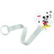 Nuk Boche Con Cinta Disney Baby Broche pinza para chupete con cinta para sujetar hecho con material sintético duradero de alta calidad
