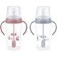 Nuk Perfect Match Biberón De Entrenamiento Pajita +8m Biberón de entrenamiento con pajita boquilla suave y flexible y asas ergonómicas de fácil agarre 260 ml