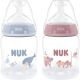 Nuk Biberón Silicona First Choice Talla S +0m Biberón se amolda perfectamente a los labios y al paladar de cada bebé 150 ml 1 ud