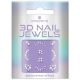 Essence 3d Nail Jewels Metaversal Effect 01 Pegatinas decorativas para uñas manicuras únicas con efectos metaversales