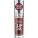 Essence Hydra Kiss Lip Oil Aceite de labios nutritivo con aplicador suave y flexible para acabado brillante con un toque de color