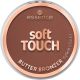 Essence Soft Touch Butter Bronzer Polvos compactos bronceadores de textura aterciopelada ofrecen calidez y definición con aroma a coco