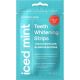 Pop. Ice Mint Tiras Blanqueadoras Dientes Tiras blanqueadoras dientes más blancos en 30 minutos 7ud