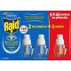 Raid  Insecticida electrico mosquitos comunes y tigre recambio liquido 135 noches 3 uds