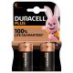 Duracell Plus Power Pila alcalina plus c lr-14 / mn 1400 blister 2ud