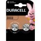 Duracell Pilas Botón De Litio Pilas de botón de litio 3v cr2032 / dl2032 2 uds