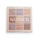 Revolution The Ultimate Nudes Paleta set 9 sombras de ojos light