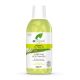 Dr.Organic Organic Tea Tree Oil Purifying Mouthwash Enjuage bucal vegano limpiador antibacteriano y protector purificante con árbol del té 500 ml