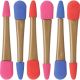 Ubu Eyescreams Eyeshadow Applicators Aplicadores dobles para sombras de ojos llevalos contigo donde quiera que vayas 6 uds