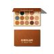Sheglam The Afterglow Palette Paleta de sombras de ojos de textura suave ofrece acabado mate metálico o microbrillante para crear un look perfecto 15 tonos