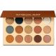 Sheglam The Afterglow Palette Paleta de sombras de ojos de textura suave ofrece acabado mate metálico o microbrillante para crear un look perfecto 15 tonos