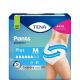 Tena Protect+ Plus Talla M Pants Pants unisex se adapta al cuerpo como la ropa interior normal 9 uds