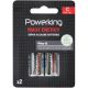 Powerking Pilas C Maxi Energy Pilas alcalinas multiusos idóneas para dispositivos de uso cotidiano lr14-1,5-v 2 uds