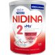 Nestle Nidina 2 Leche De Continuación Leche en polvo alimenta las bacterias buenas del bebé para una microbiota sana a partir de 6 meses 800 gr