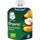 Gerber Organic Bolsita Pera Manzana Y Plátano Bolsita ecológica con perfecta combinación de frutas a partir de 6 meses 90 gr
