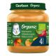 Gerber Organic Tarrito Manzana Albaricoque Y Melocotón Tarrito ecológico elaborado con las mejores frutas a partir de 4 meses 125 gr