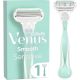 Gillette Venus Smooth Sensitive Maquinilla De Afeitar Maquinilla de afeitar de 5 hojas ofrece depilación suave y apurada para acabado perfecto