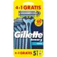 Gillette Sensor 3 Cool Maquinilla Formato Especial Maquinilla de afeitar desechable con banda lubricante ofrece afeitado cómodo y refrescante 5 uds