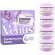 Gillette Venus Comfortglide Breeze Recambio Maquinilla de afeitar depilación suave apurada y duradera 4 uds